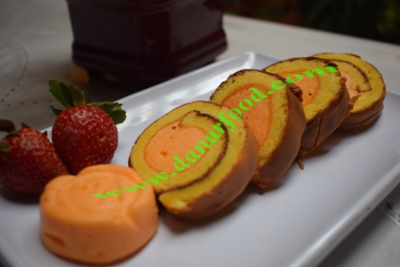 Jual Roll Puding Orange Cake
